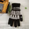 Double-layer mohair gloves for men and women, winter knitted woolen gloves, thickened and fleece warm gloves, cold-proof and frost-resistant Application Scenario